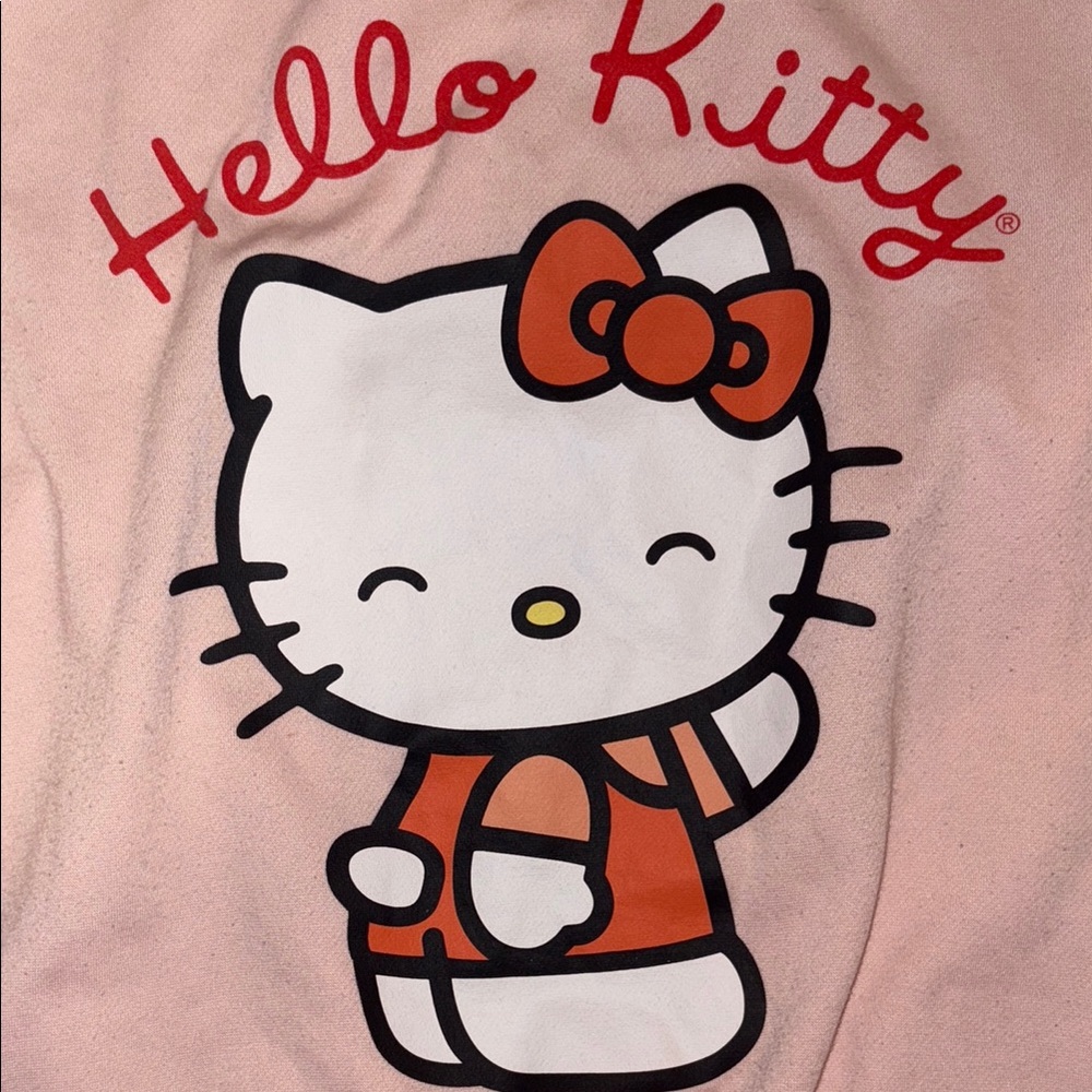 Hello Kitty Light Pink Sweatshirt - Picture 2 of 4